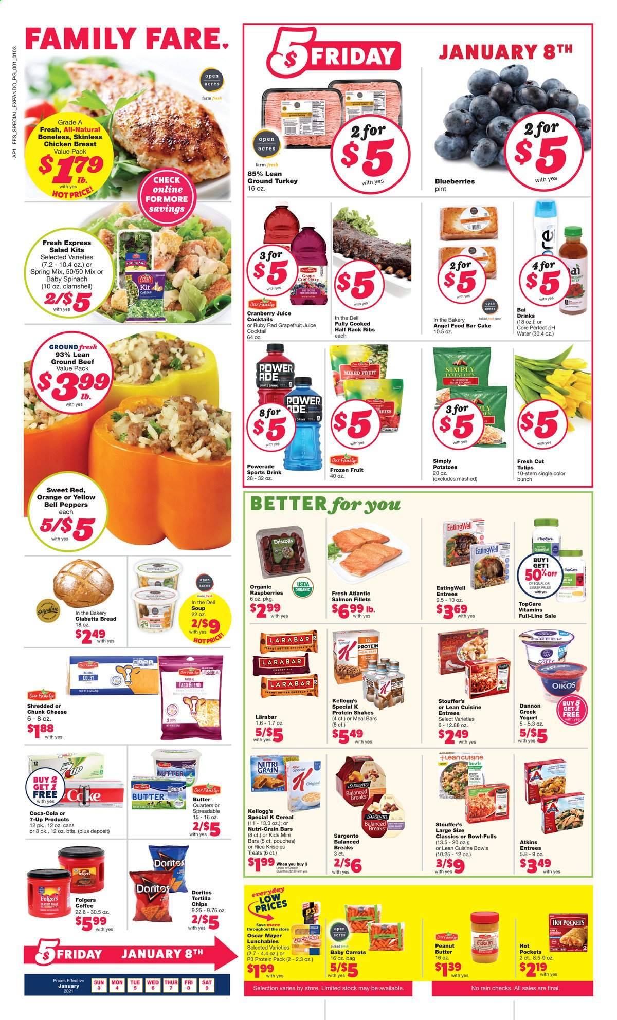 Family Fare ad - 01/03/2021 - 01/09/2021. Page 1