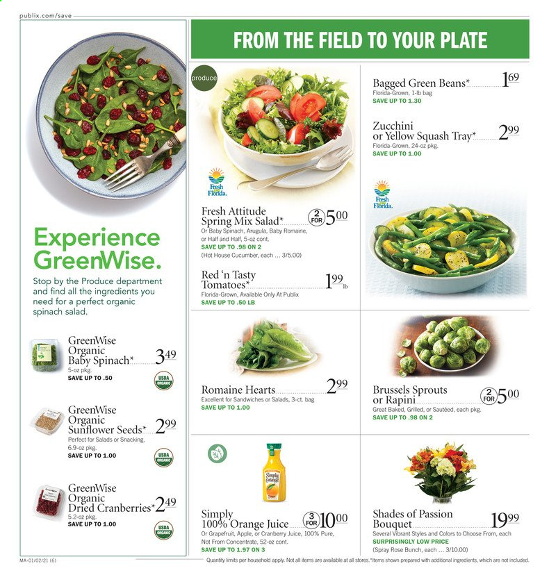 Publix ad - 01/02/2021 - 01/06/2021. Page 6