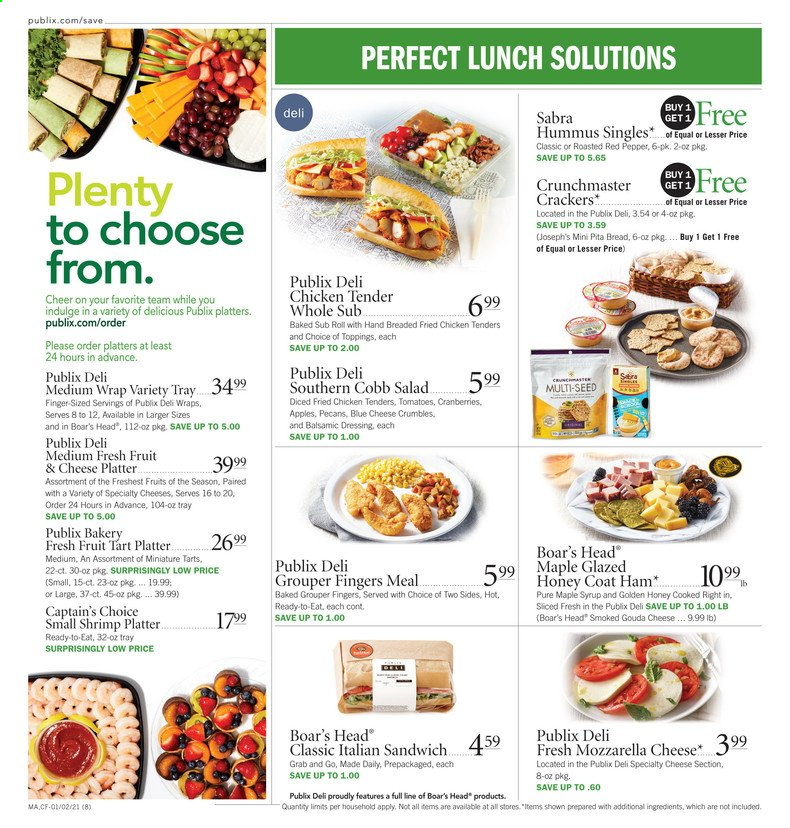 Publix ad - 01/02/2021 - 01/06/2021. Page 8