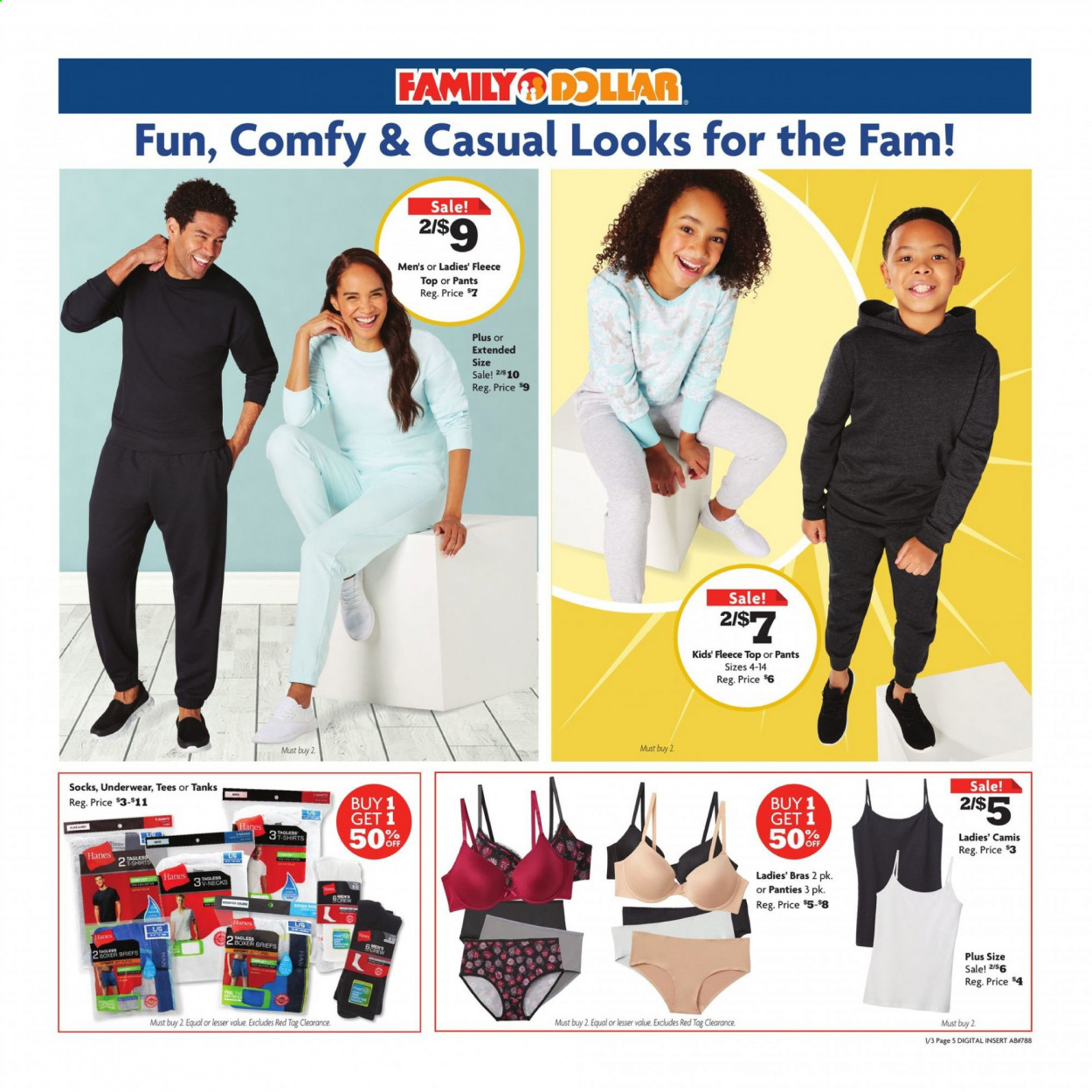 Family Dollar ad - 01/03/2021 - 01/09/2021. Page 5