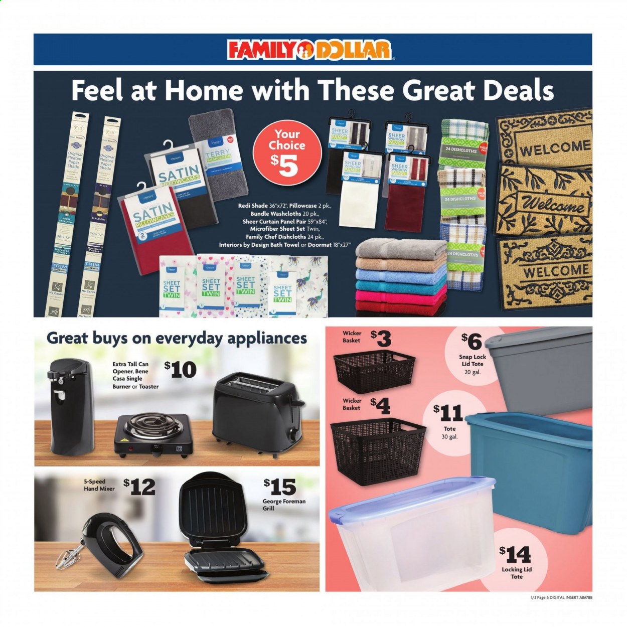 Family Dollar ad - 01/03/2021 - 01/09/2021. Page 6