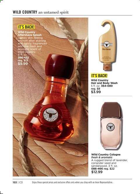 thumbnail - Avon Flyer - 01/05/2021 - 01/18/2021 - Sales products - body wash, Avon, cologne. Page 122.