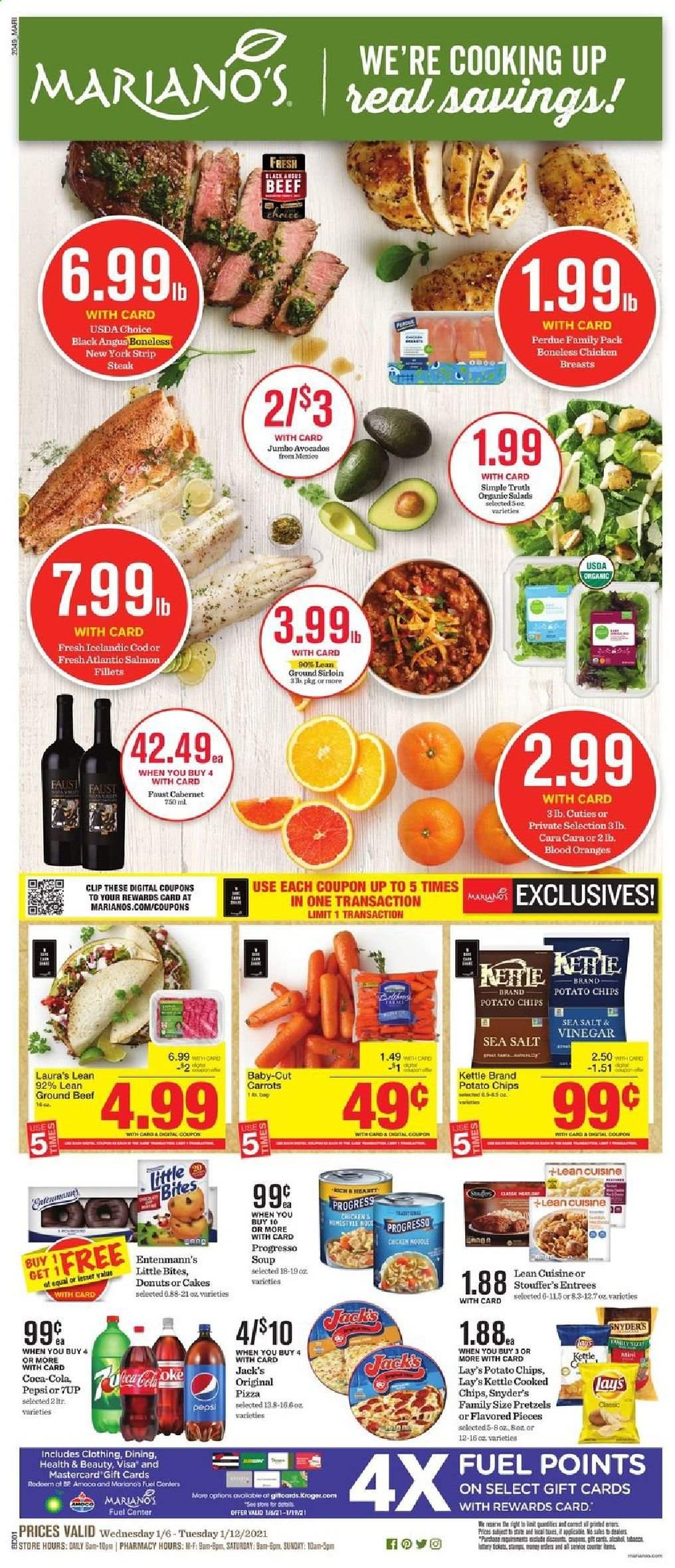 Mariano’s ad - 01/06/2021 - 01/12/2021. Page 1