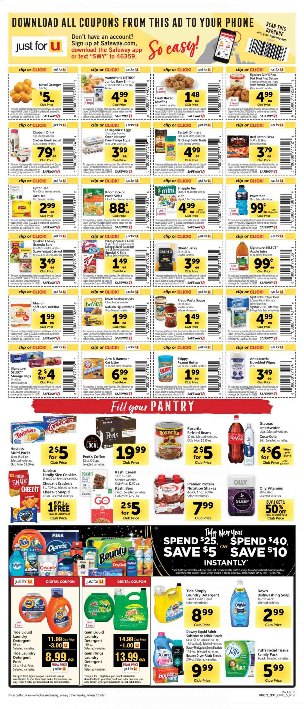 Safeway ad - 01/06/2021 - 01/12/2021. Page 3