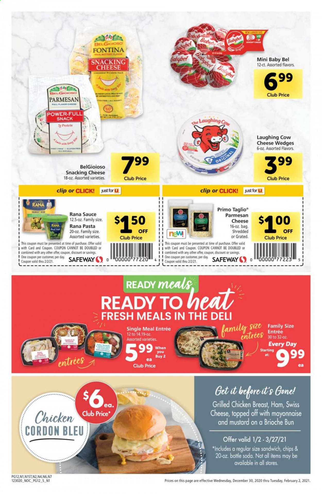 Safeway ad - 12/30/2020 - 02/02/2021. Page 12