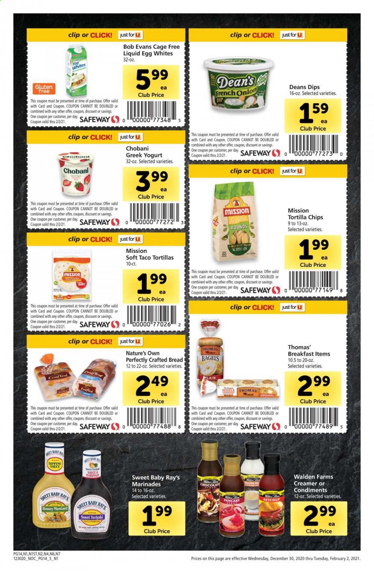 Safeway ad - 12/30/2020 - 02/02/2021. Page 14