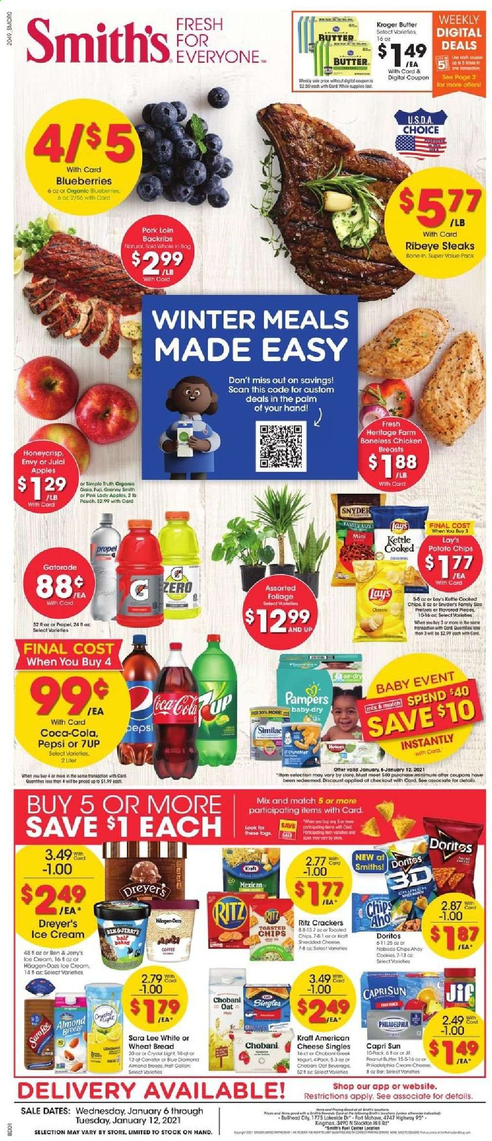 Smith's ad - 01/06/2021 - 01/12/2021. Page 1