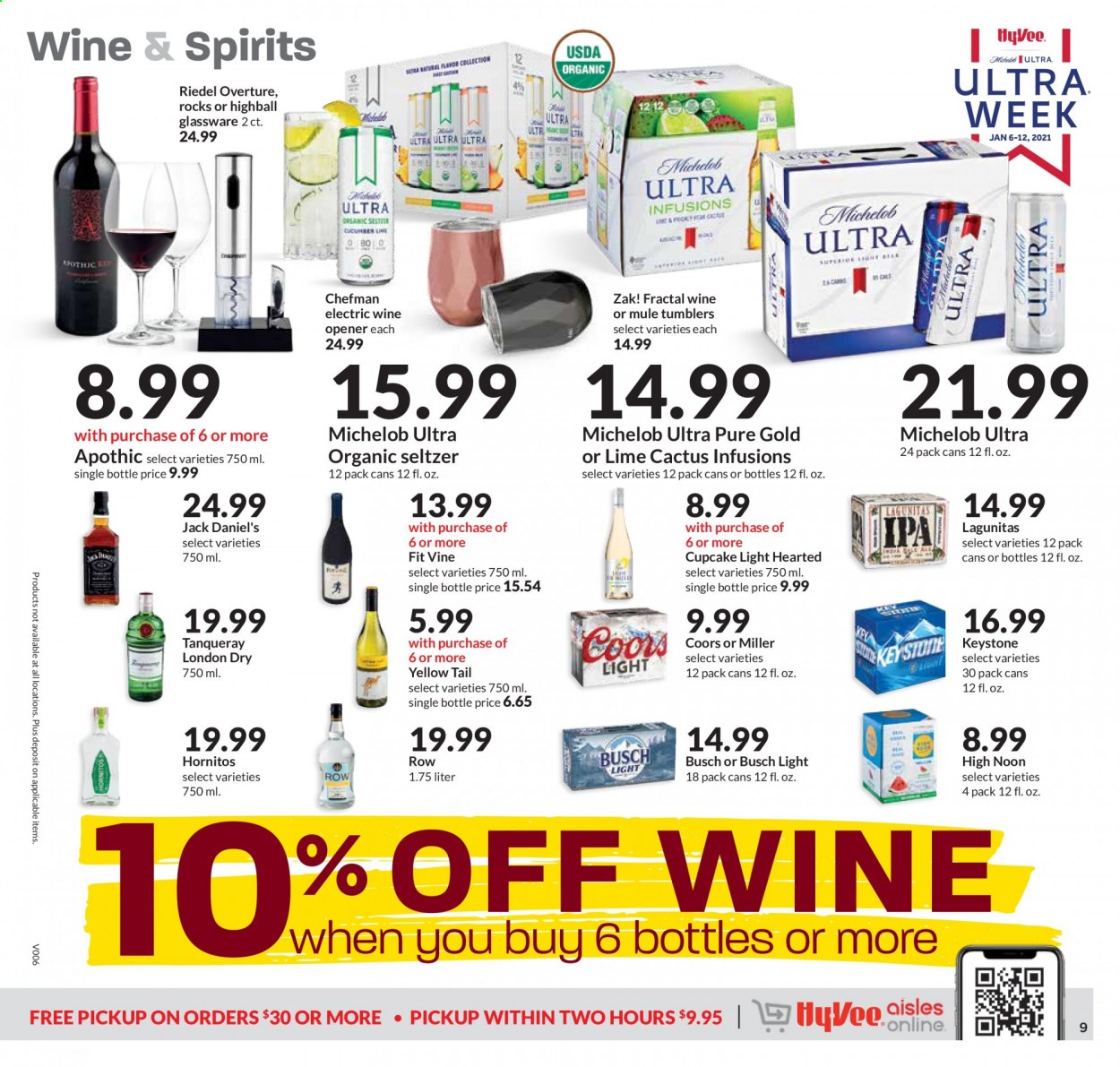 Hy-Vee ad - 01/06/2021 - 01/12/2021. Page 9