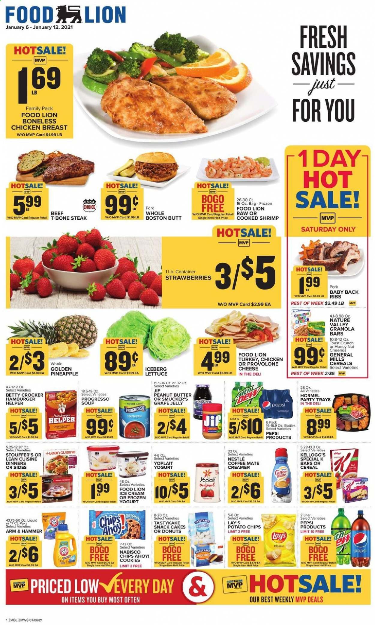 Food Lion ad - 01/06/2021 - 01/12/2021. Page 1