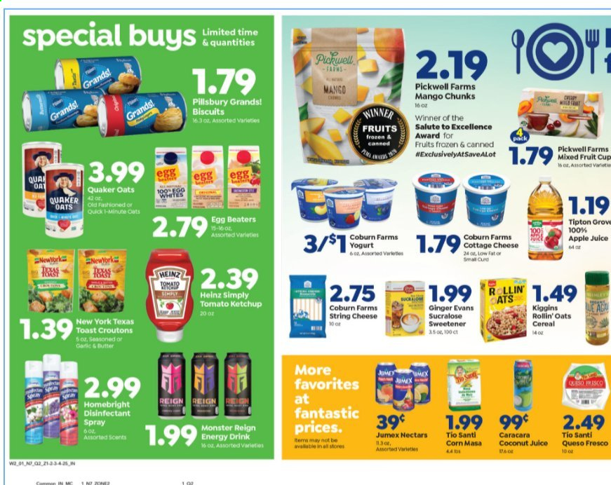 Save a Lot ad - 01/06/2021 - 01/12/2021. Page 2