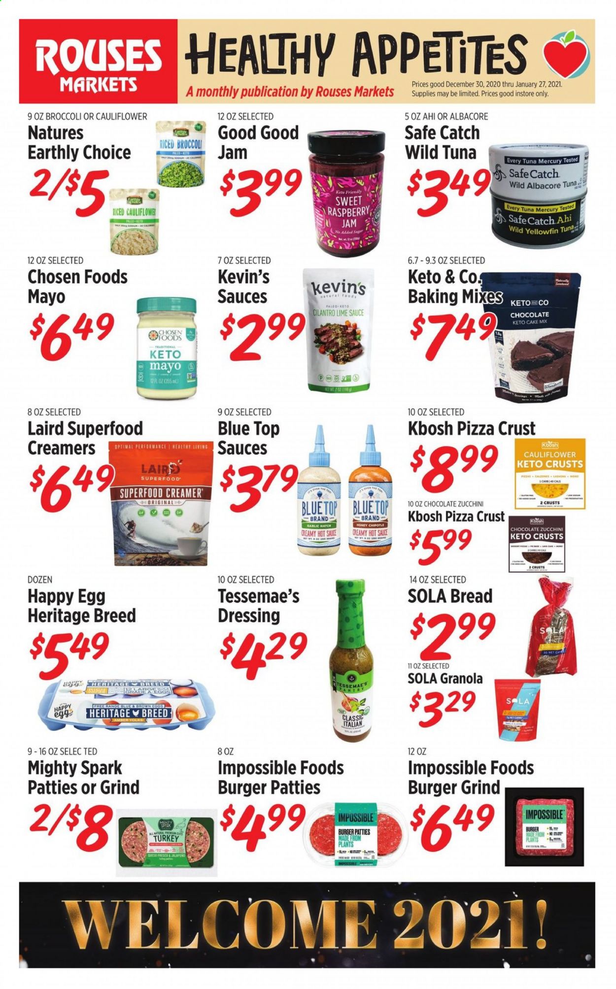 Rouses Markets ad - 12/30/2020 - 01/27/2021. Page 2