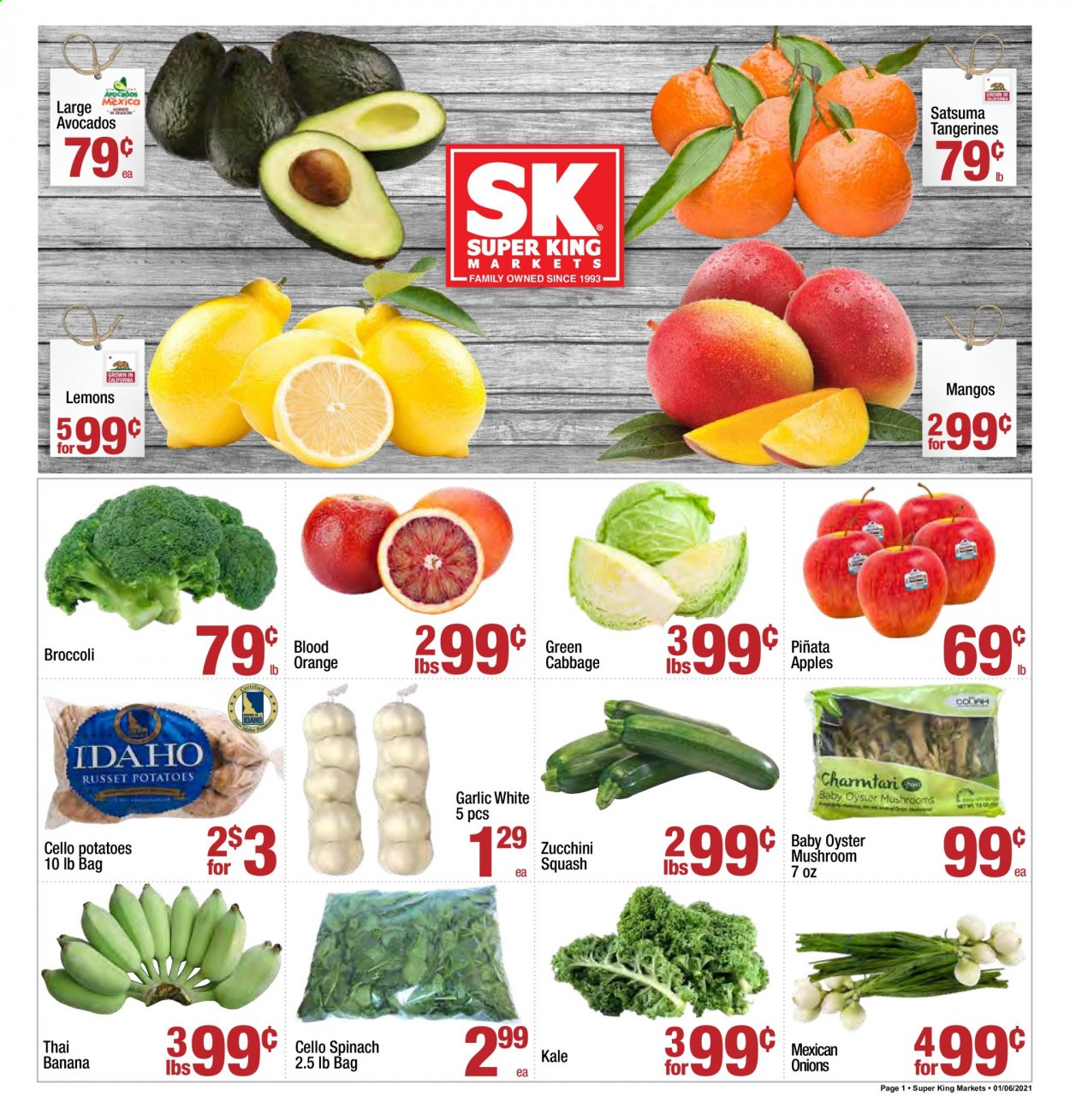 Super King Markets ad - 01/06/2021 - 01/12/2021. Page 1