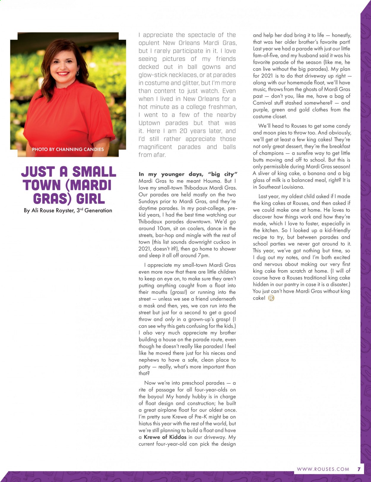 Rouses Markets ad. Page 9