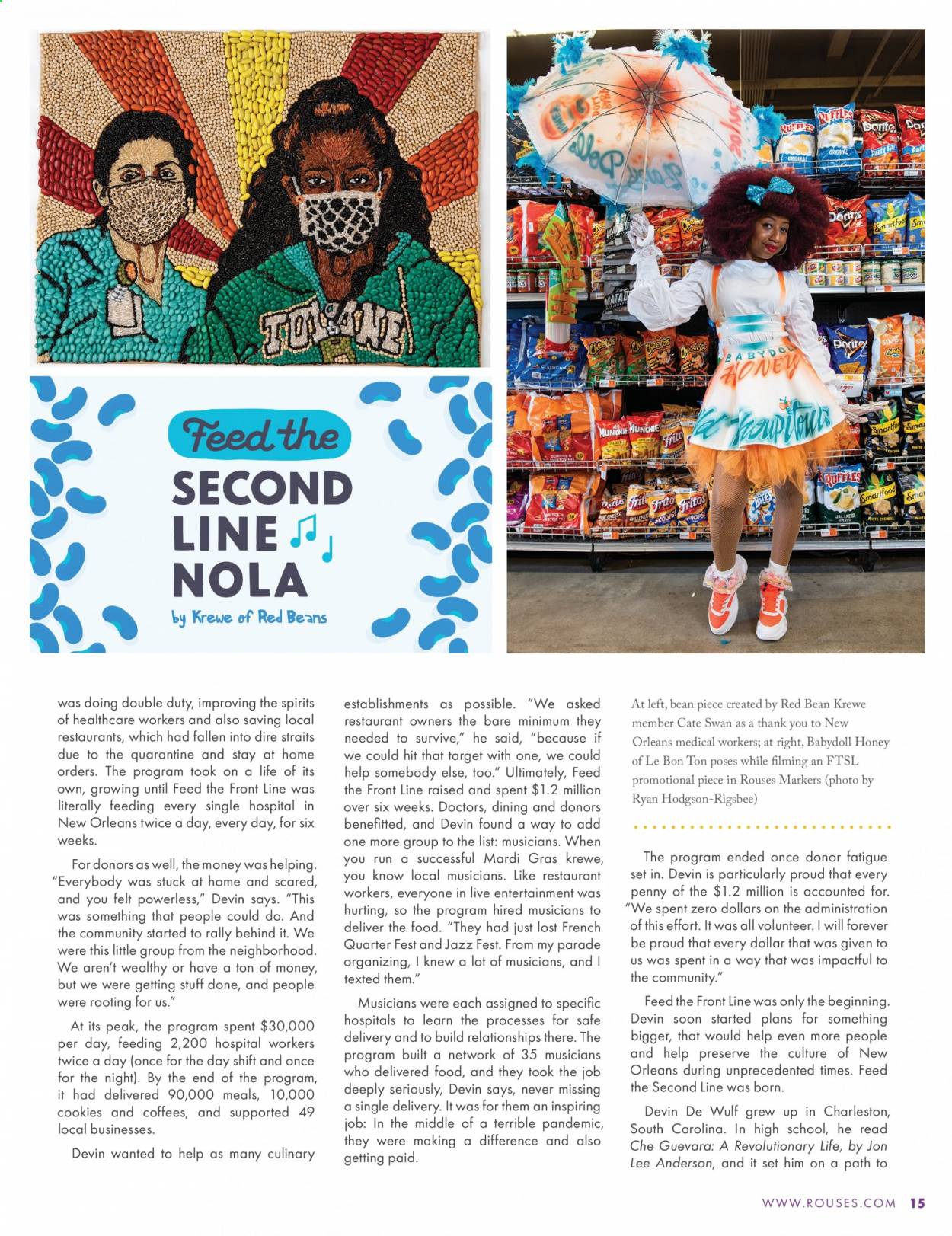 Rouses Markets ad. Page 17