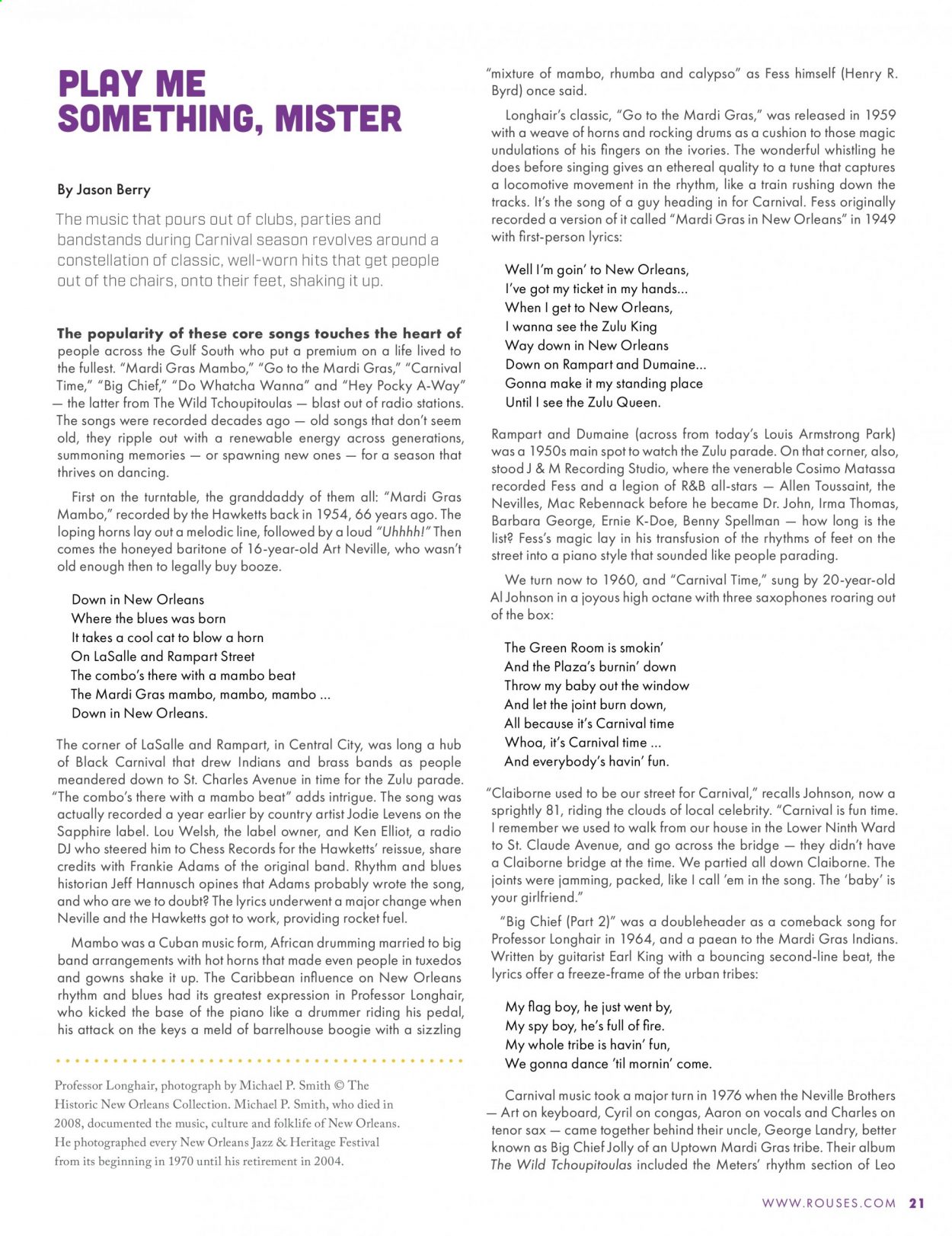 Rouses Markets ad. Page 23