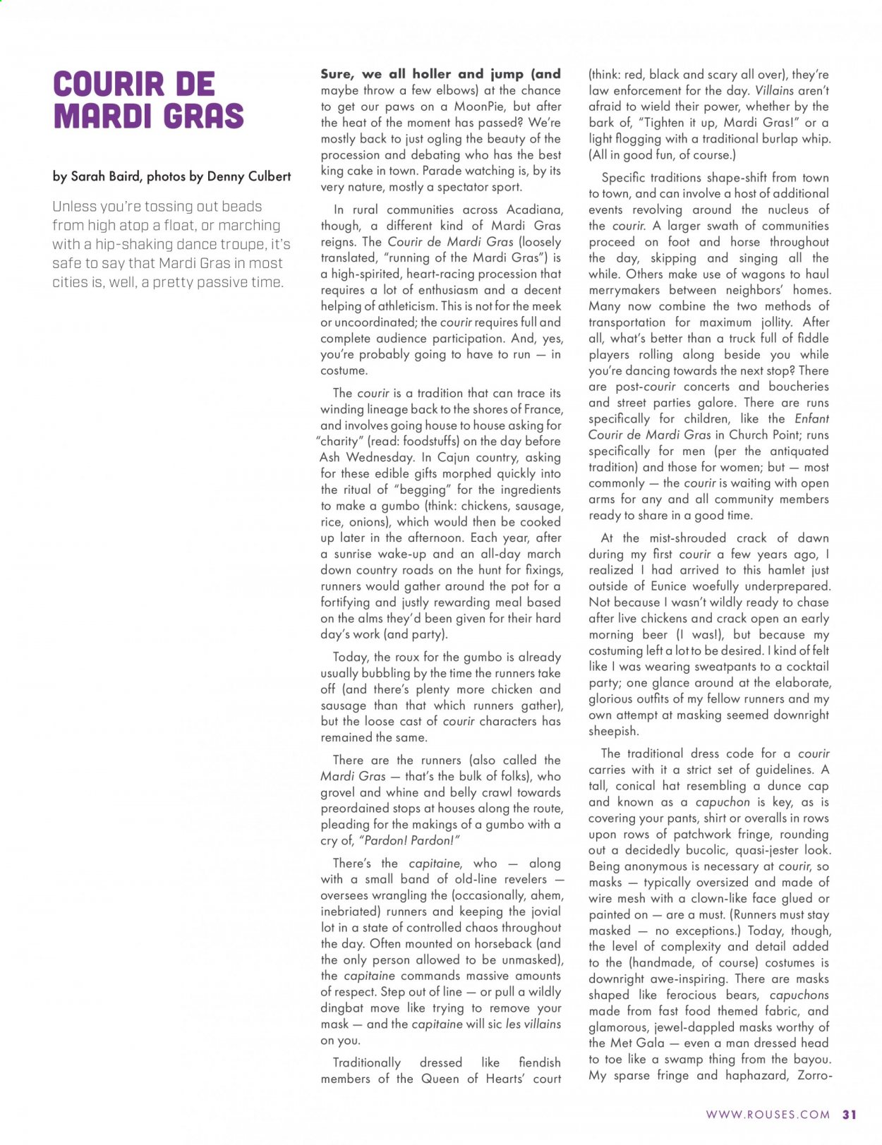 Rouses Markets ad. Page 33