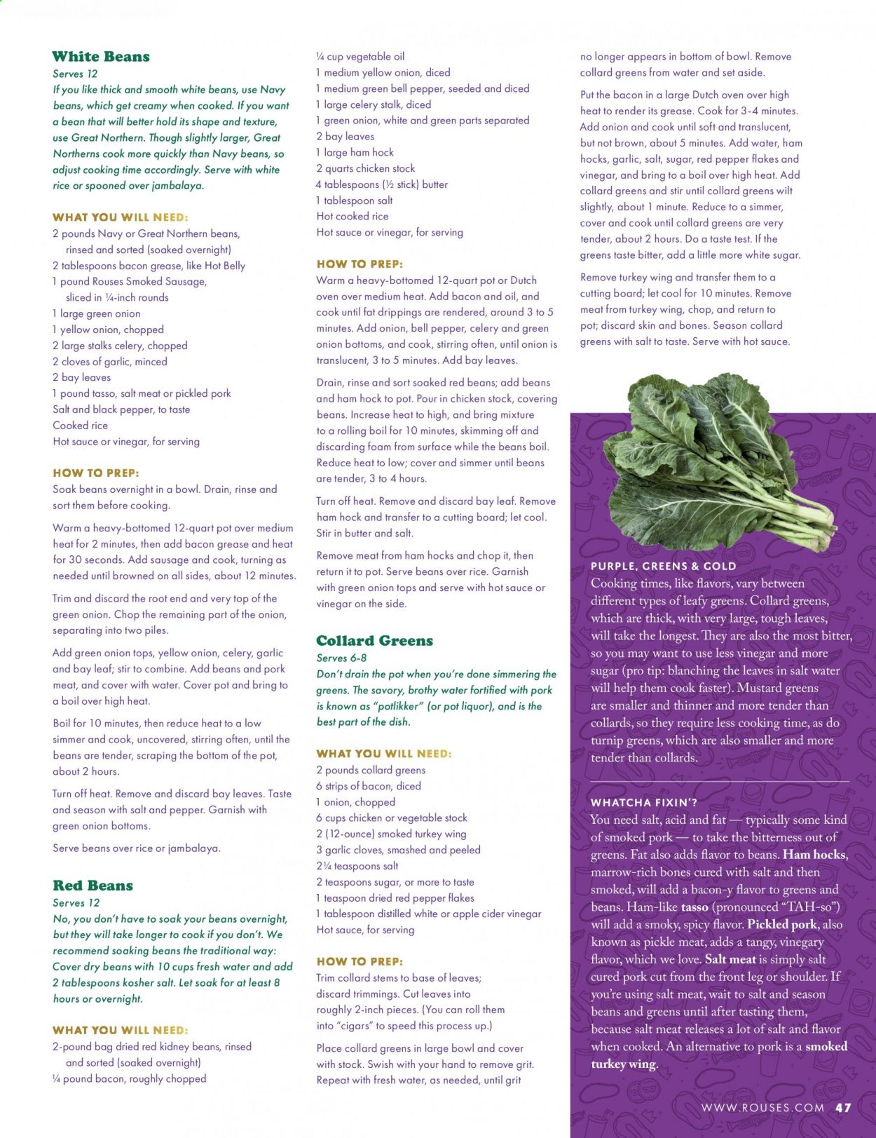 Rouses Markets ad. Page 49
