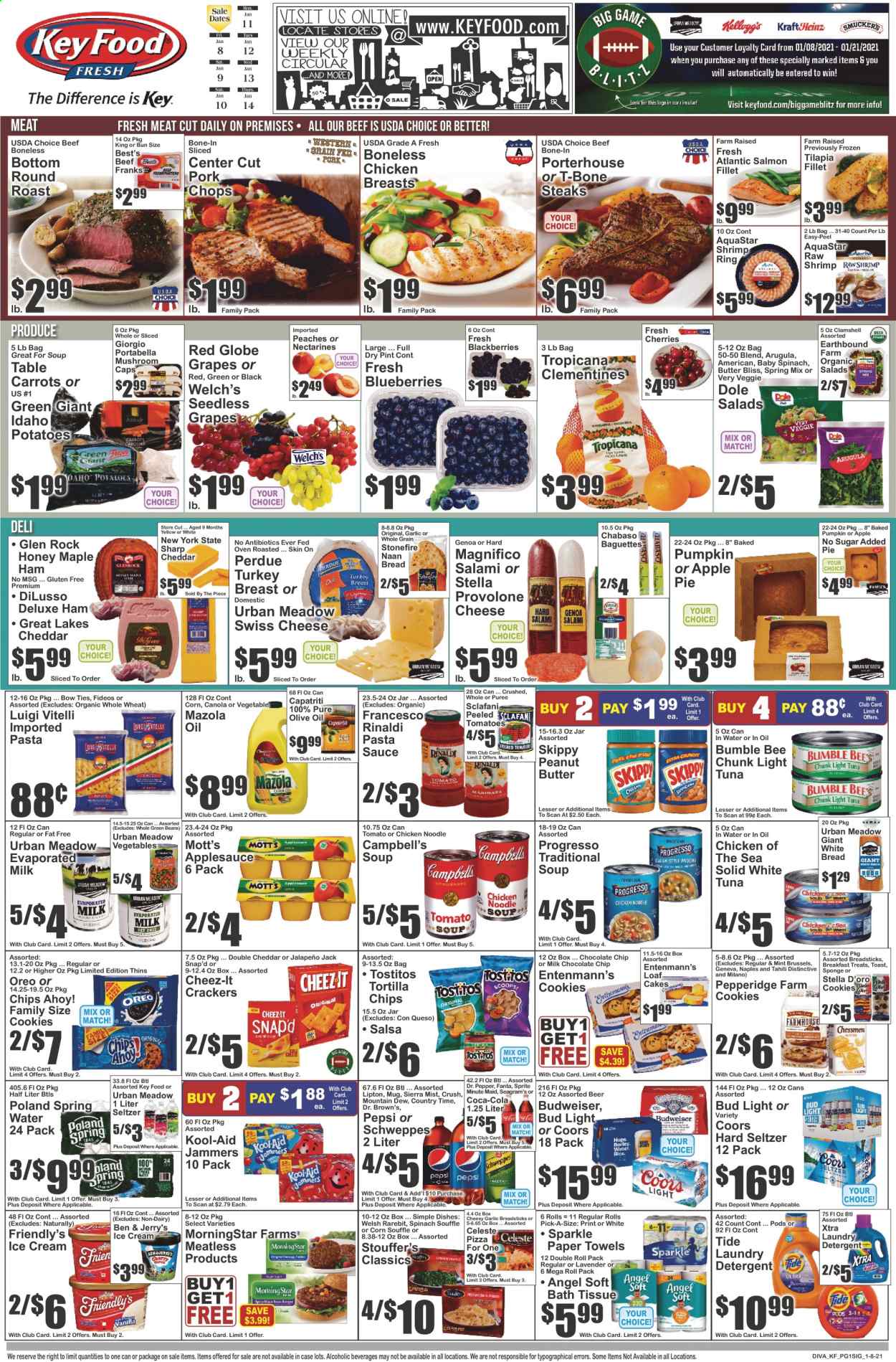Key Food ad - 01/08/2021 - 01/14/2021. Page 1