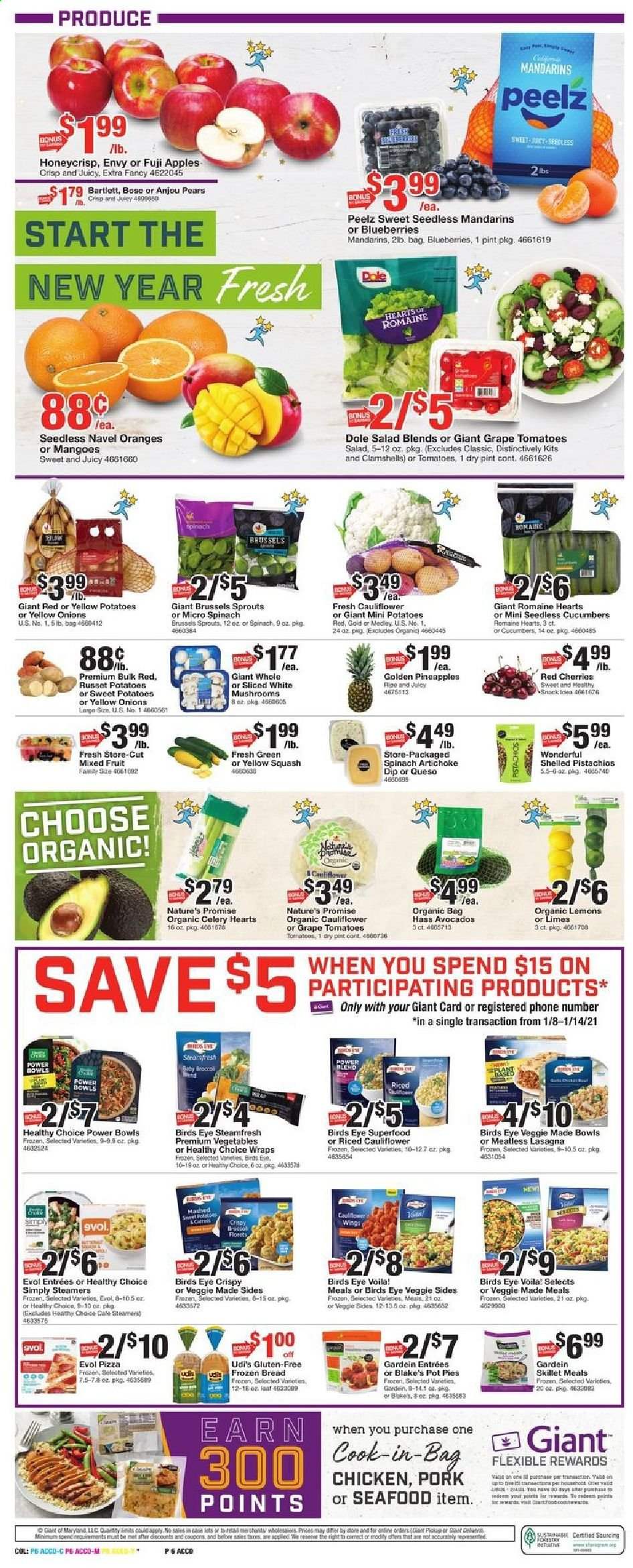 Giant Food ad - 01/08/2021 - 01/14/2021. Page 6