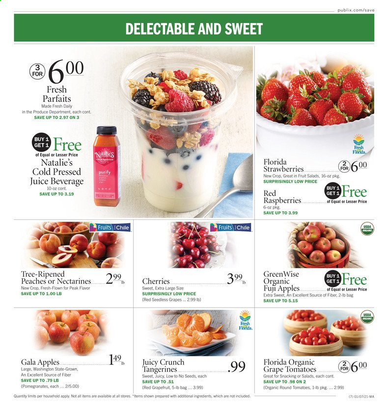 Publix ad - 01/07/2021 - 01/13/2021. Page 7