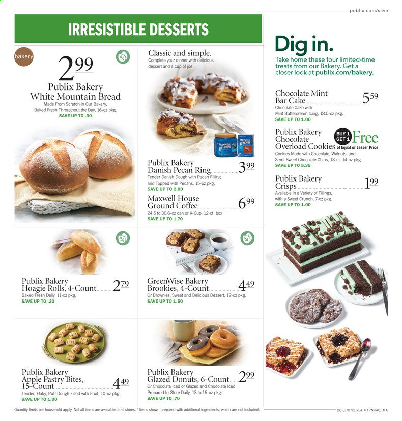 Publix ad - 01/07/2021 - 01/13/2021. Page 9