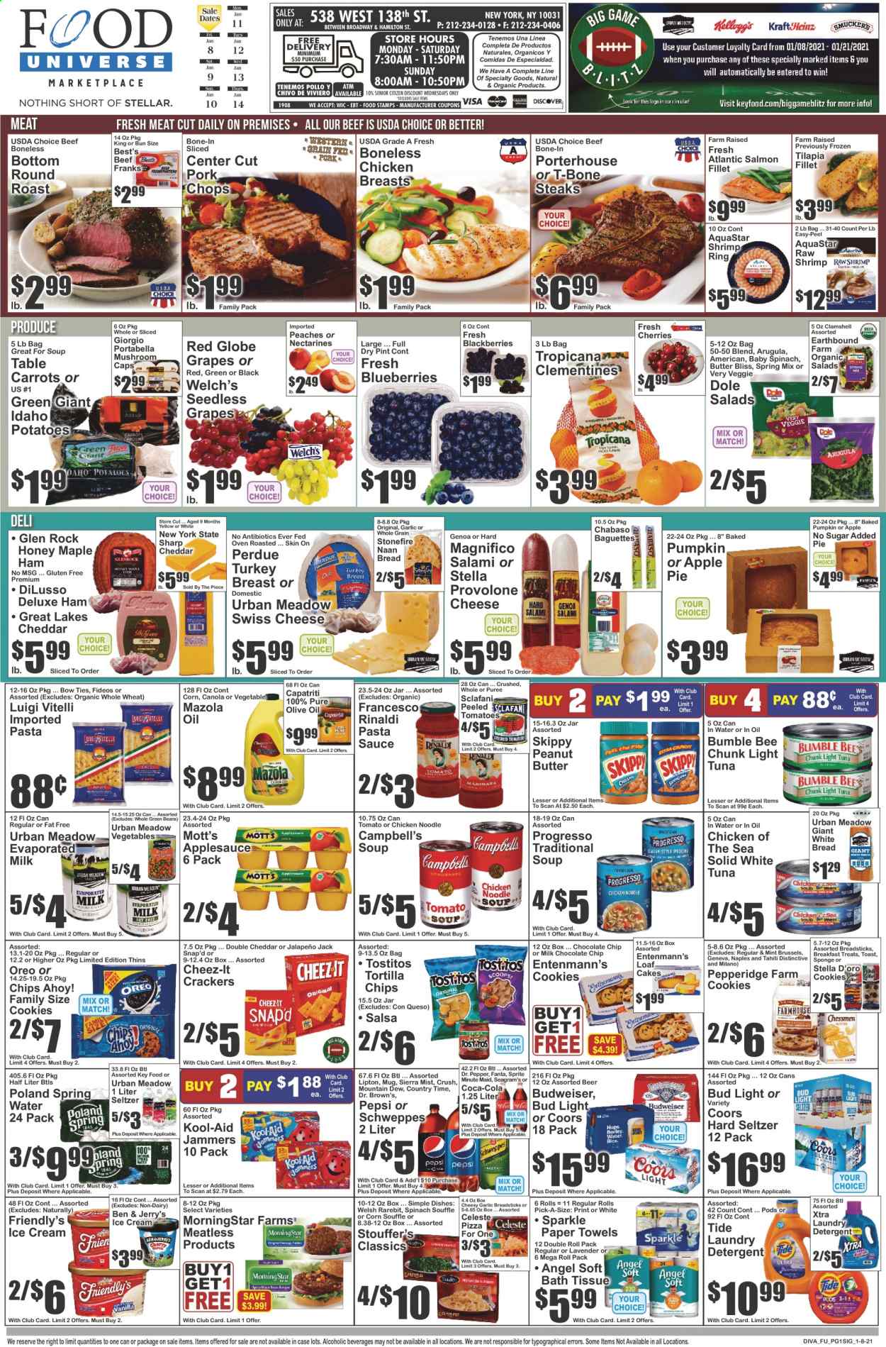 Key Food ad - 01/08/2021 - 01/14/2021. Page 1