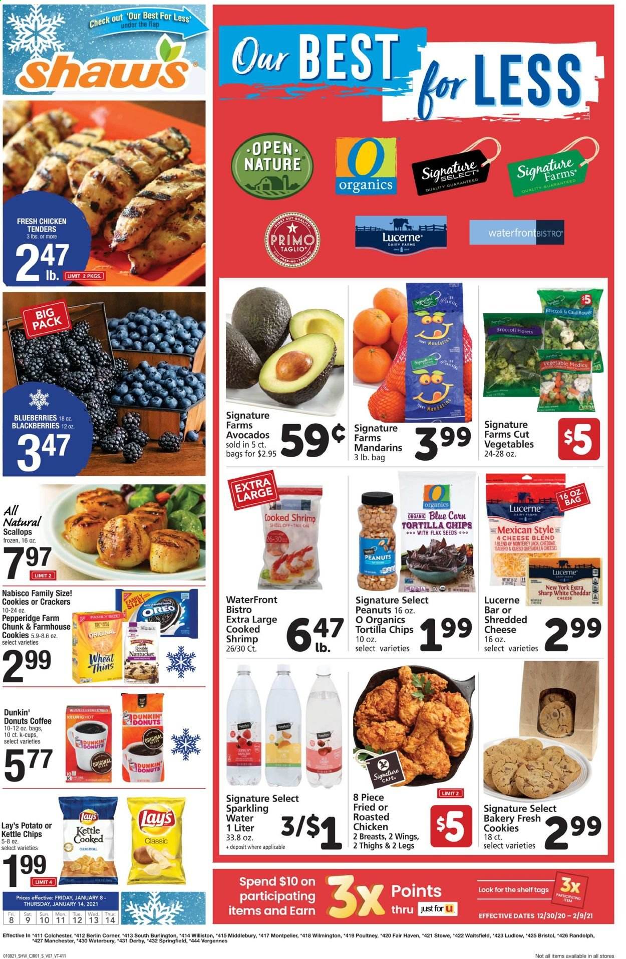 Shaw’s ad - 01/08/2021 - 01/14/2021. Page 1