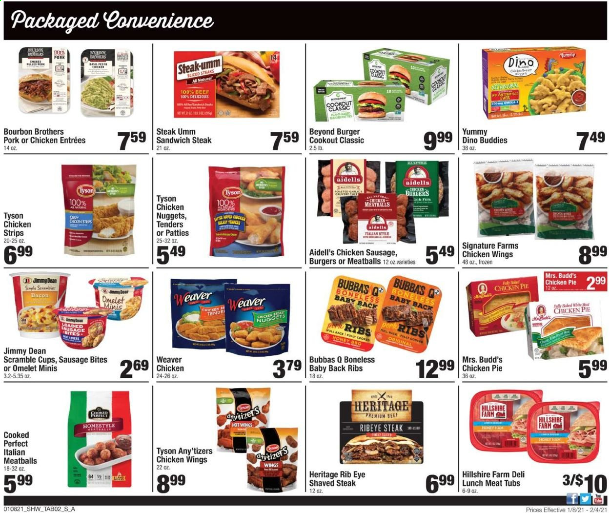 Shaw’s ad - 01/08/2021 - 02/04/2021. Page 2