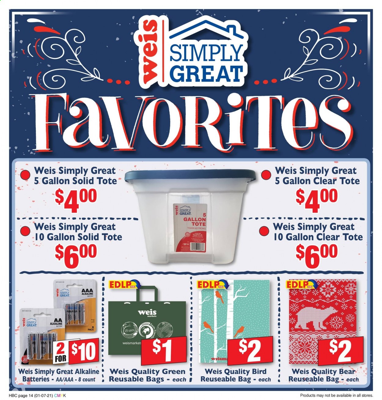Weis ad - 01/07/2021 - 02/04/2021. Page 14