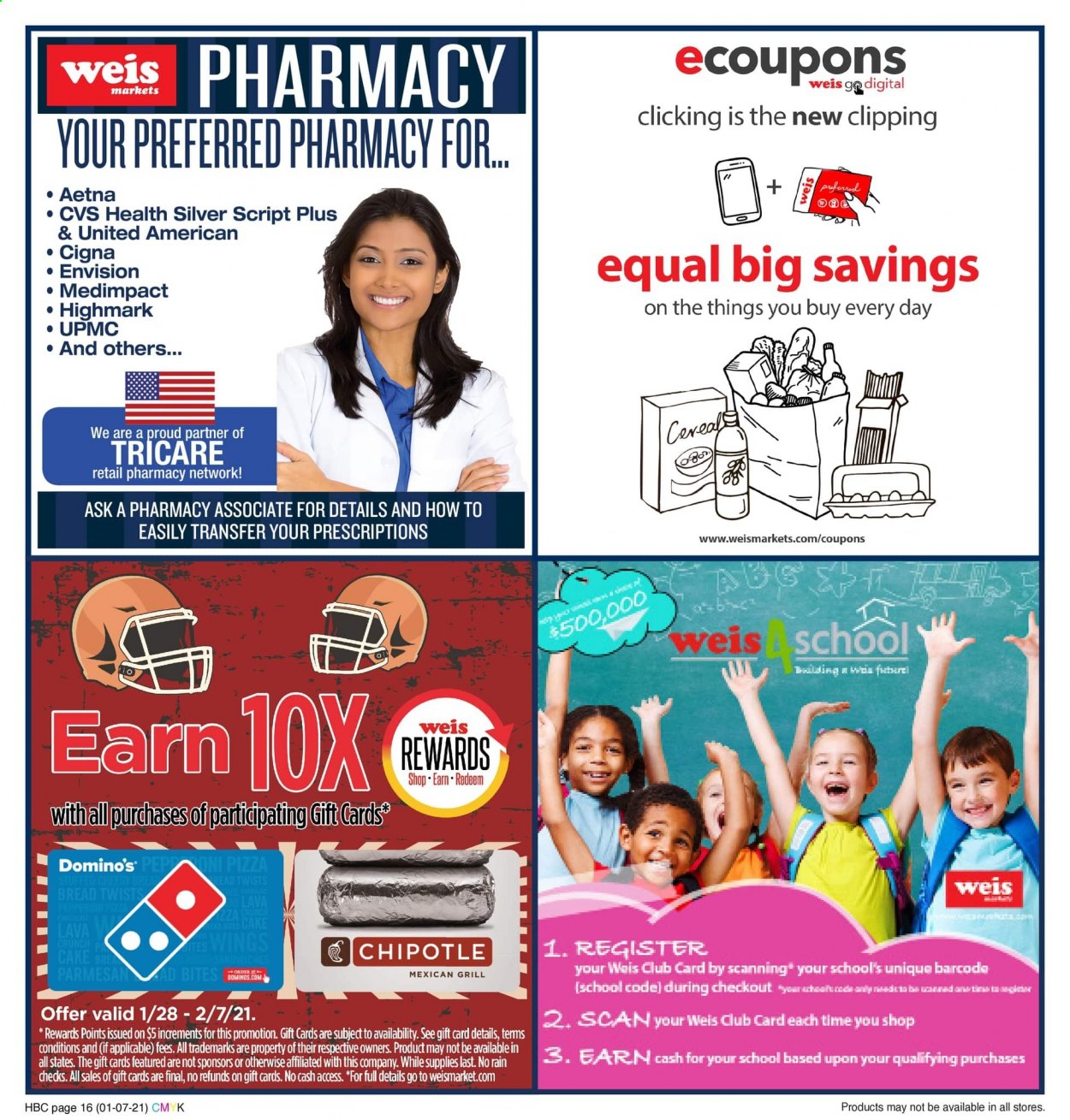 Weis ad - 01/07/2021 - 02/04/2021. Page 16