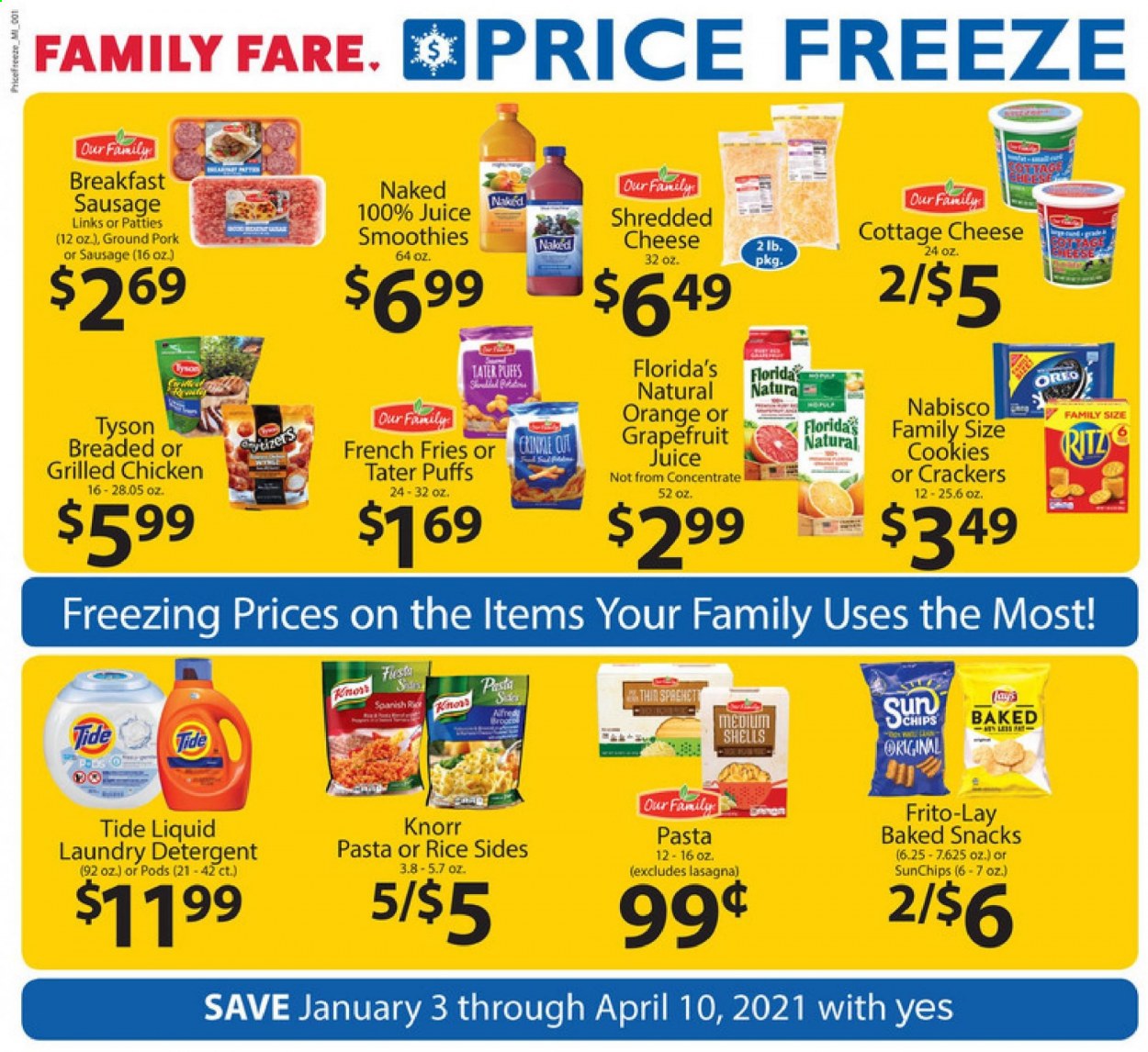Family Fare ad - 01/03/2021 - 04/10/2021. Page 1
