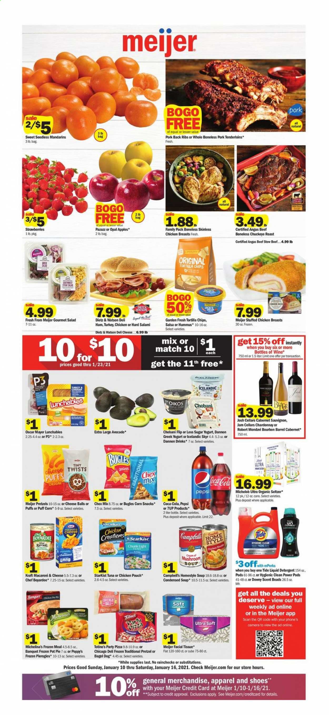 Meijer ad - 01/10/2021 - 01/16/2021. Page 1