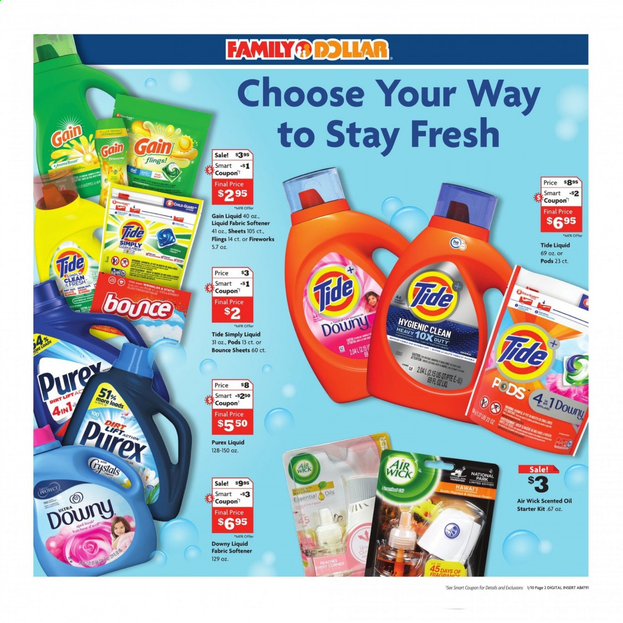 Family Dollar ad - 01/10/2021 - 01/16/2021. Page 2