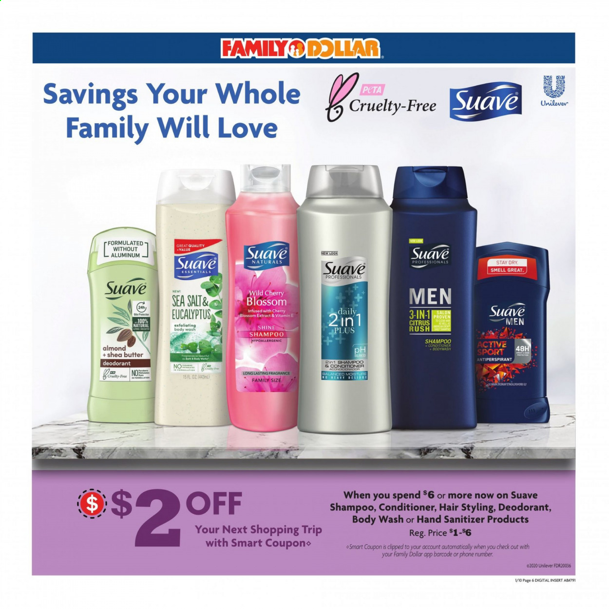 Family Dollar ad - 01/10/2021 - 01/16/2021. Page 6