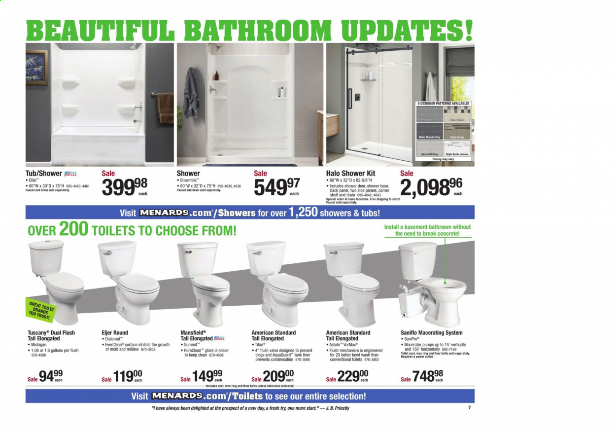 Menards ad - 01/10/2021 - 01/16/2021. Page 8