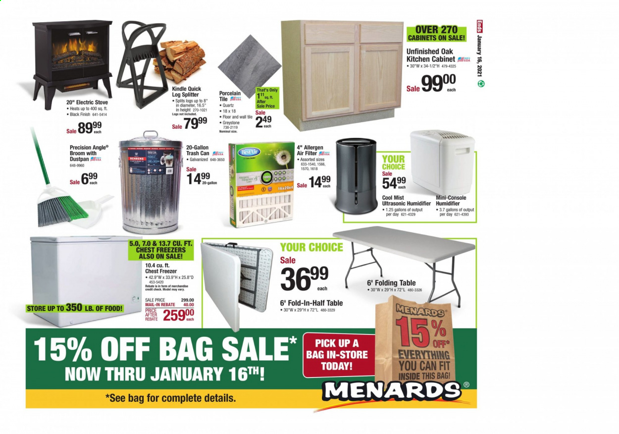 Menards ad - 01/10/2021 - 01/16/2021. Page 18