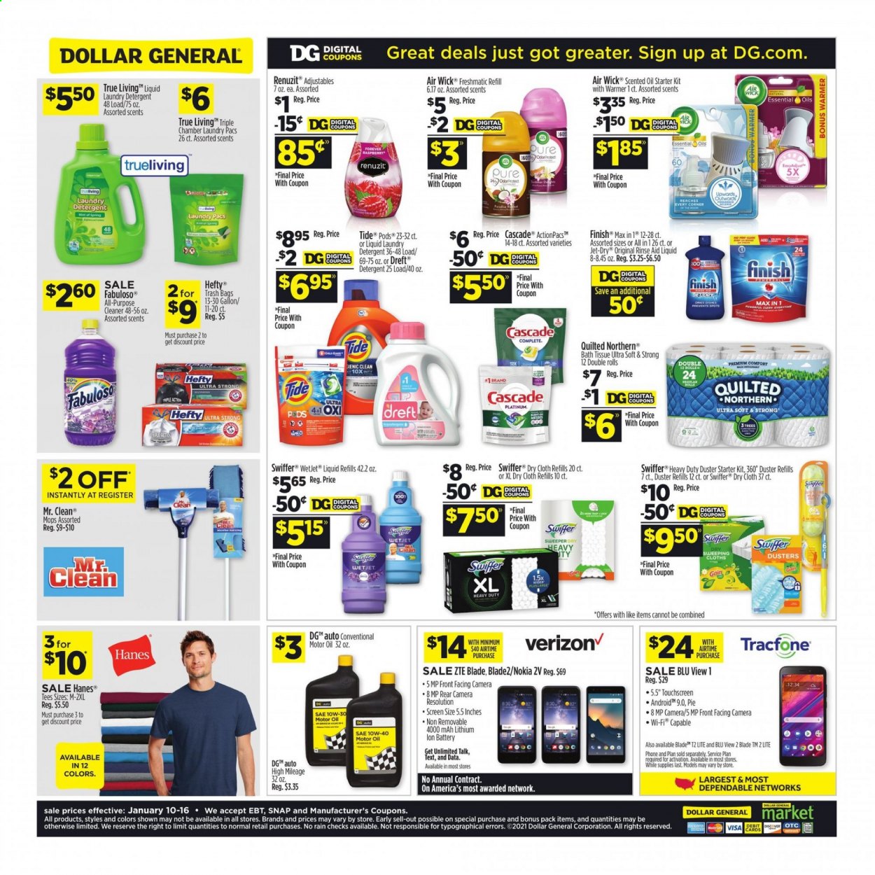 Dollar General ad - 01/10/2021 - 01/16/2021. Page 2