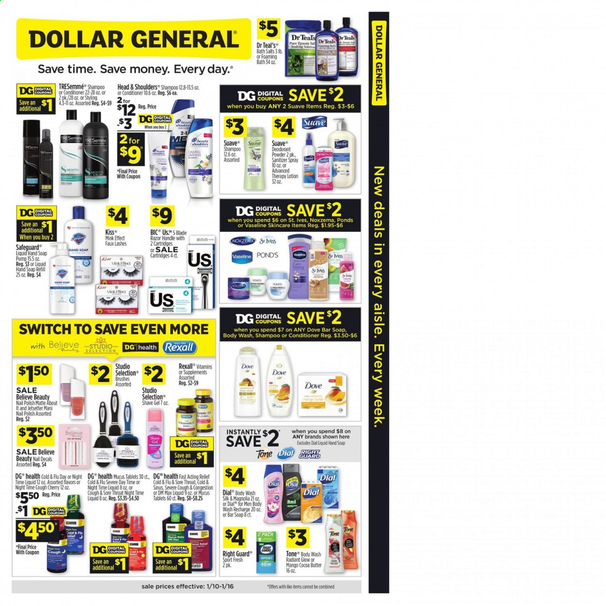 Dollar General ad - 01/10/2021 - 01/16/2021. Page 3