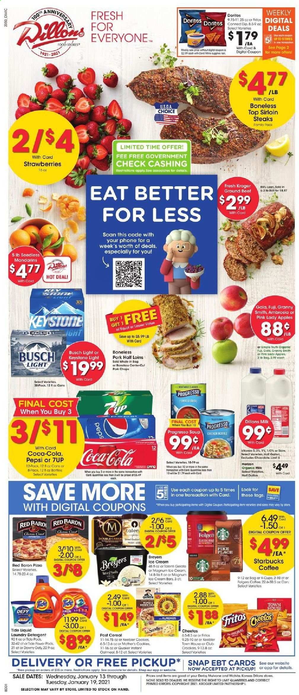 Dillons ad - 01/13/2021 - 01/19/2021. Page 1