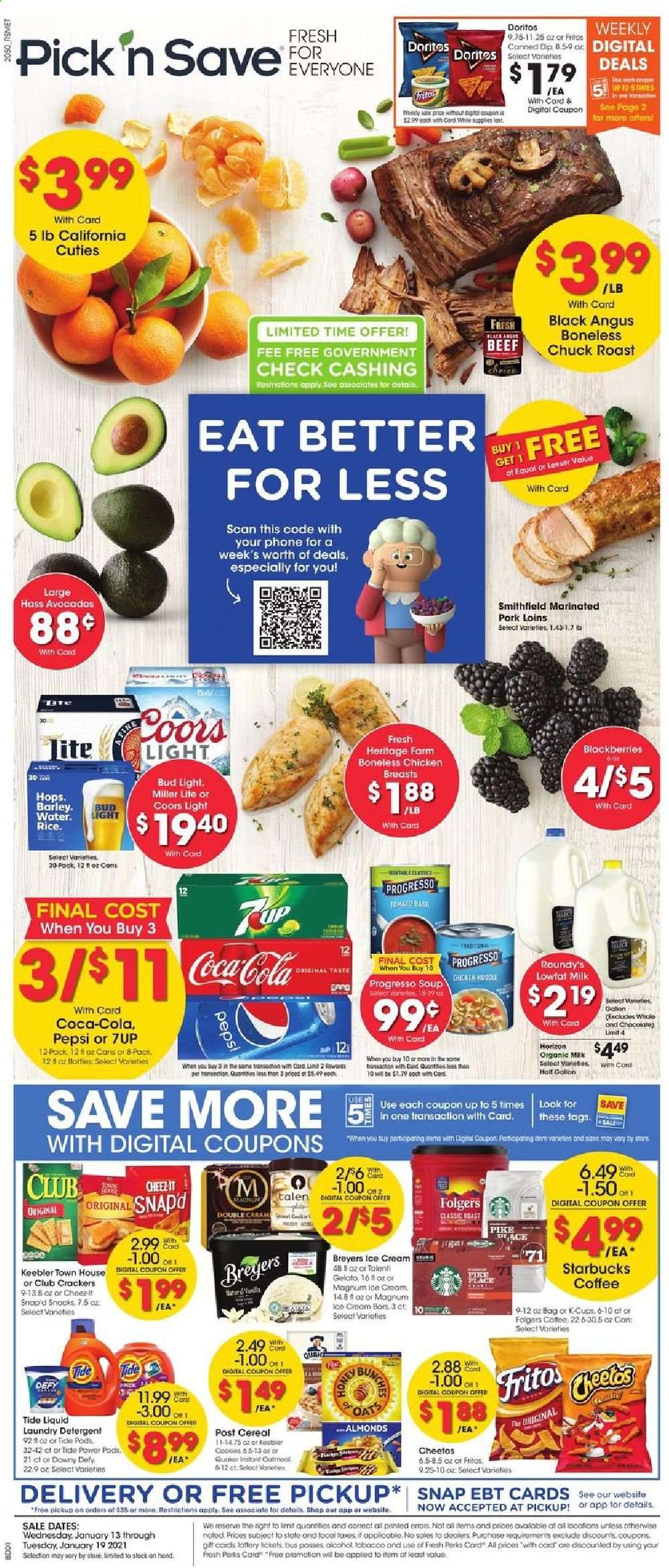 Pick ‘n Save ad - 01/13/2021 - 01/19/2021. Page 1