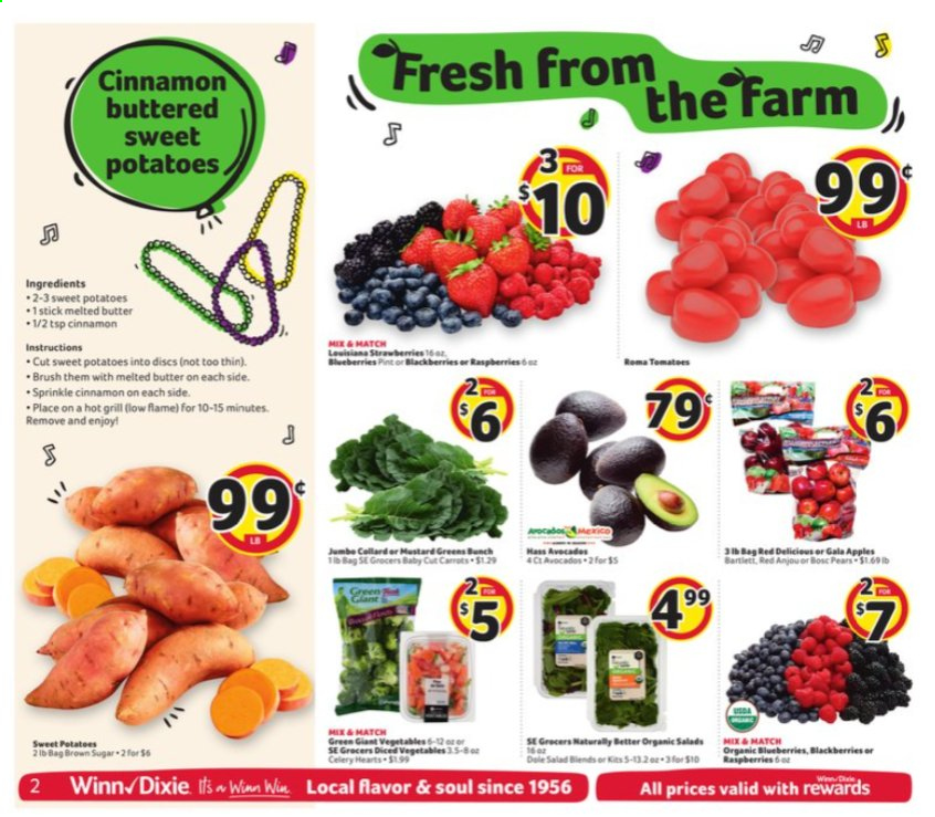 Winn Dixie ad - 01/13/2021 - 01/19/2021. Page 2