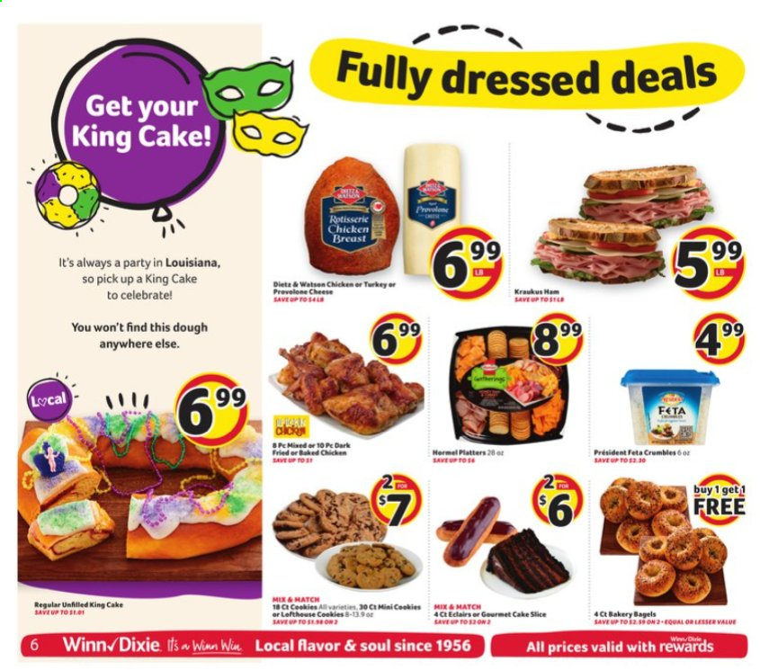 Winn Dixie ad - 01/13/2021 - 01/19/2021. Page 6