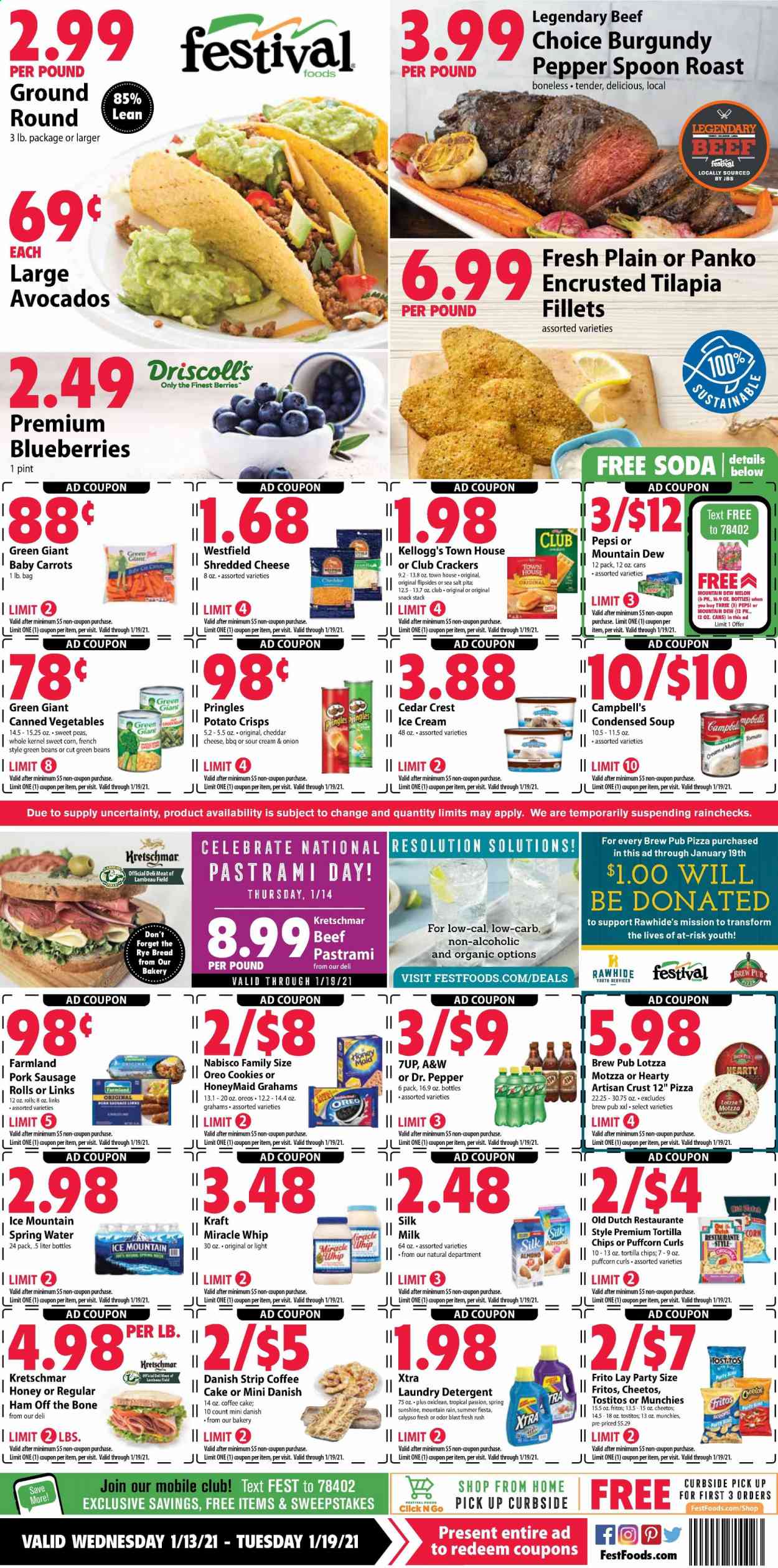Festival Foods ad - 01/13/2021 - 01/19/2021. Page 1