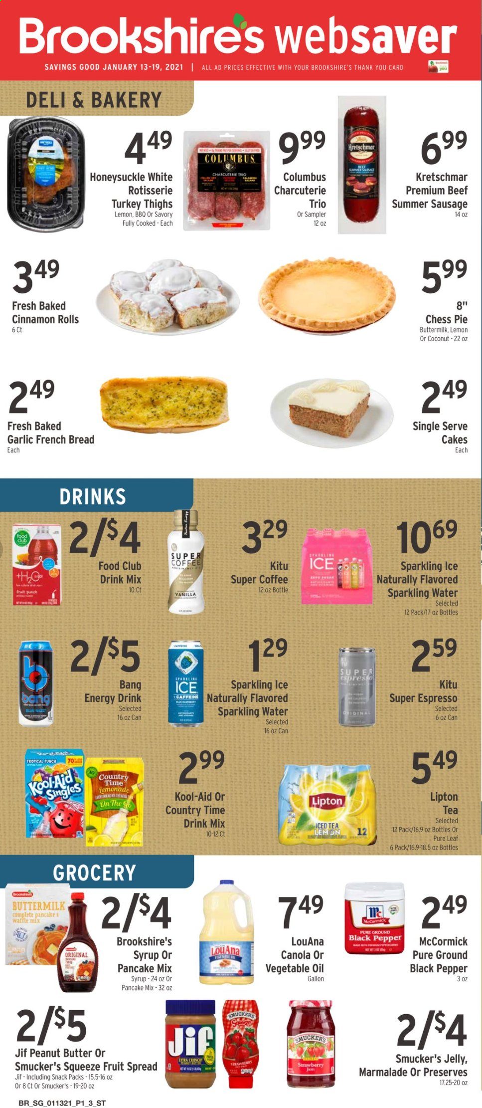 Brookshires ad - 01/13/2021 - 01/19/2021. Page 1