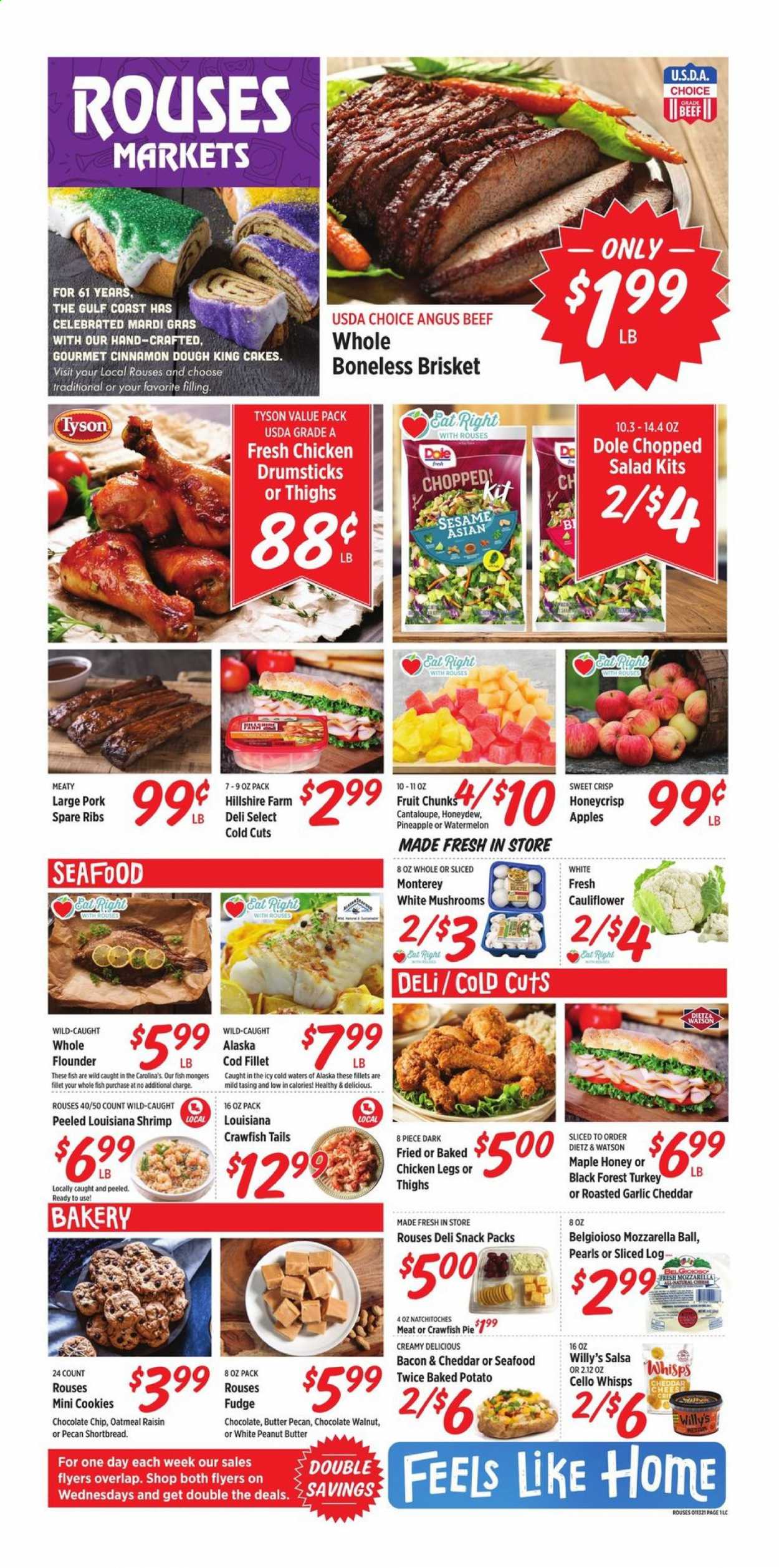 Rouses Markets ad - 01/13/2021 - 01/20/2021. Page 1