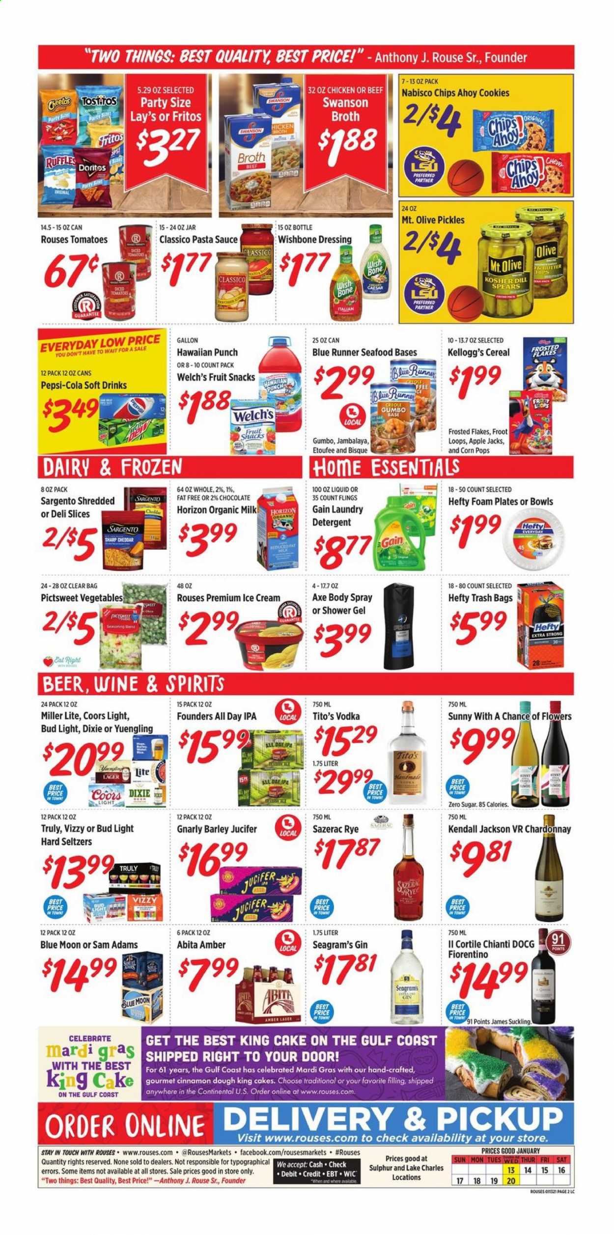 Rouses Markets ad - 01/13/2021 - 01/20/2021. Page 2