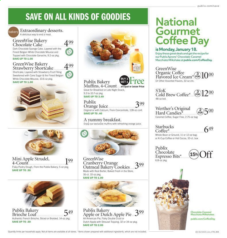 Publix ad - 01/14/2021 - 01/20/2021. Page 9
