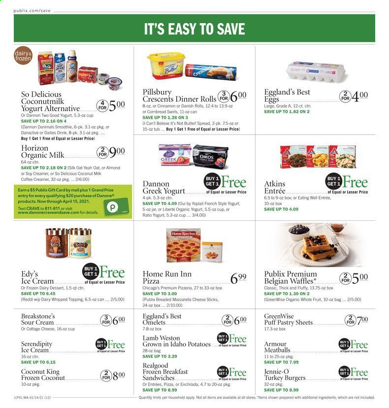 Publix ad - 01/14/2021 - 01/20/2021. Page 12
