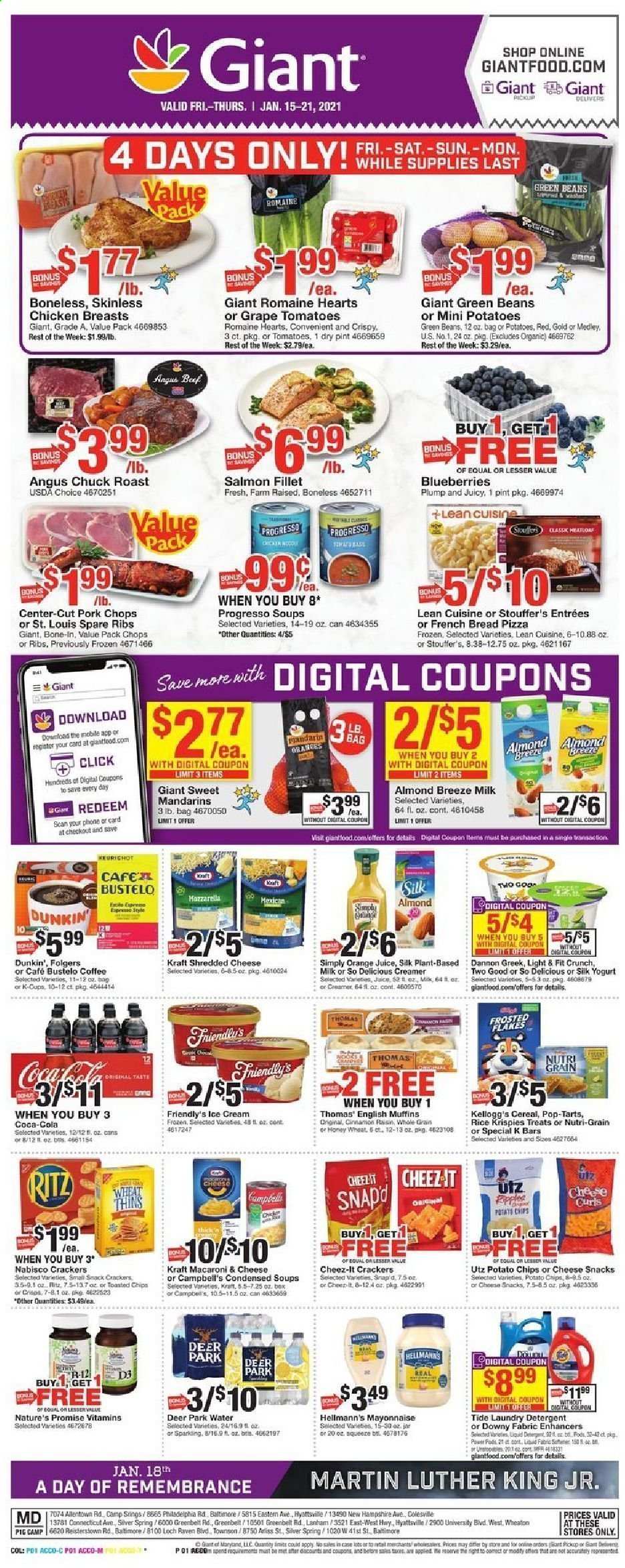 Giant Food ad - 01/15/2021 - 01/21/2021. Page 1