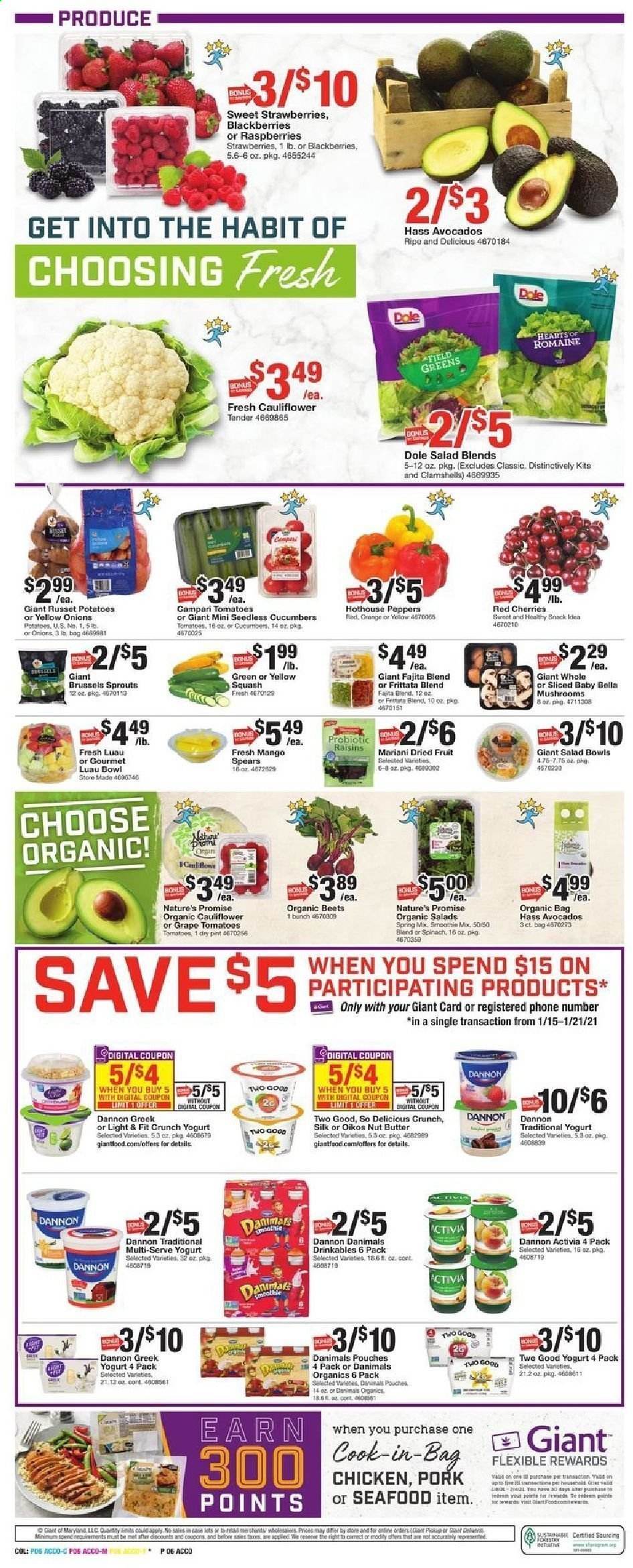 Giant Food ad - 01/15/2021 - 01/21/2021. Page 6